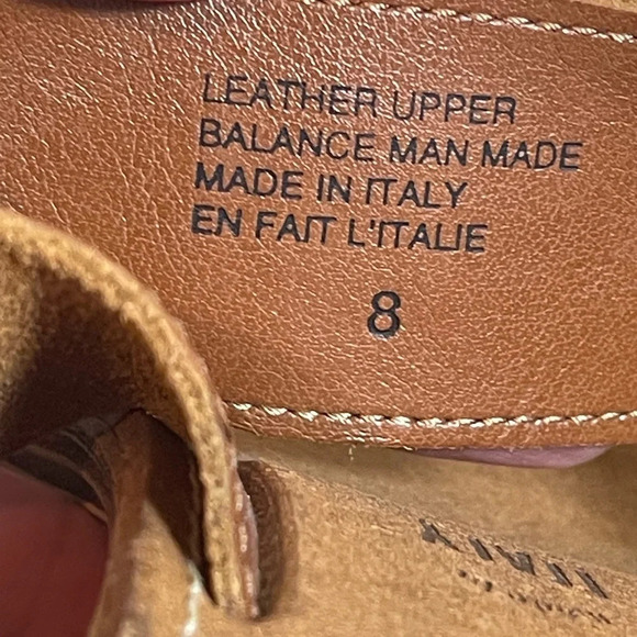 Seychelles Suede Camel Sandals size 8 - Picture 6 of 6